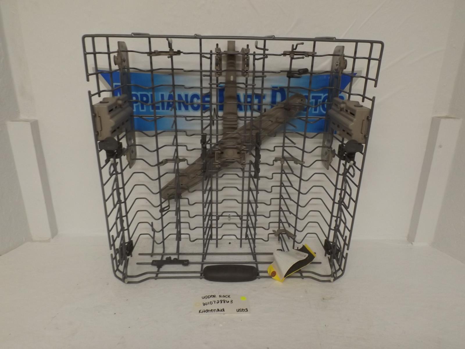 KitchenAid Dishwasher W10728863 Upper Rack Used KitchenAid Dishwasher W10728863 Upper Rack Used